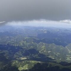 Flugwegposition um 12:25:45: Aufgenommen in der Nähe von Gußwerk, Österreich in 2514 Meter